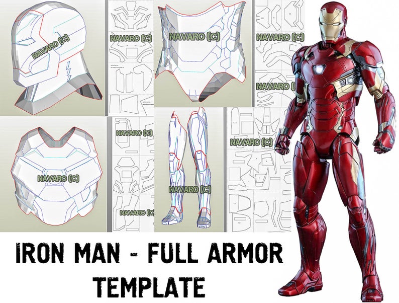 cosplay armor templates free download